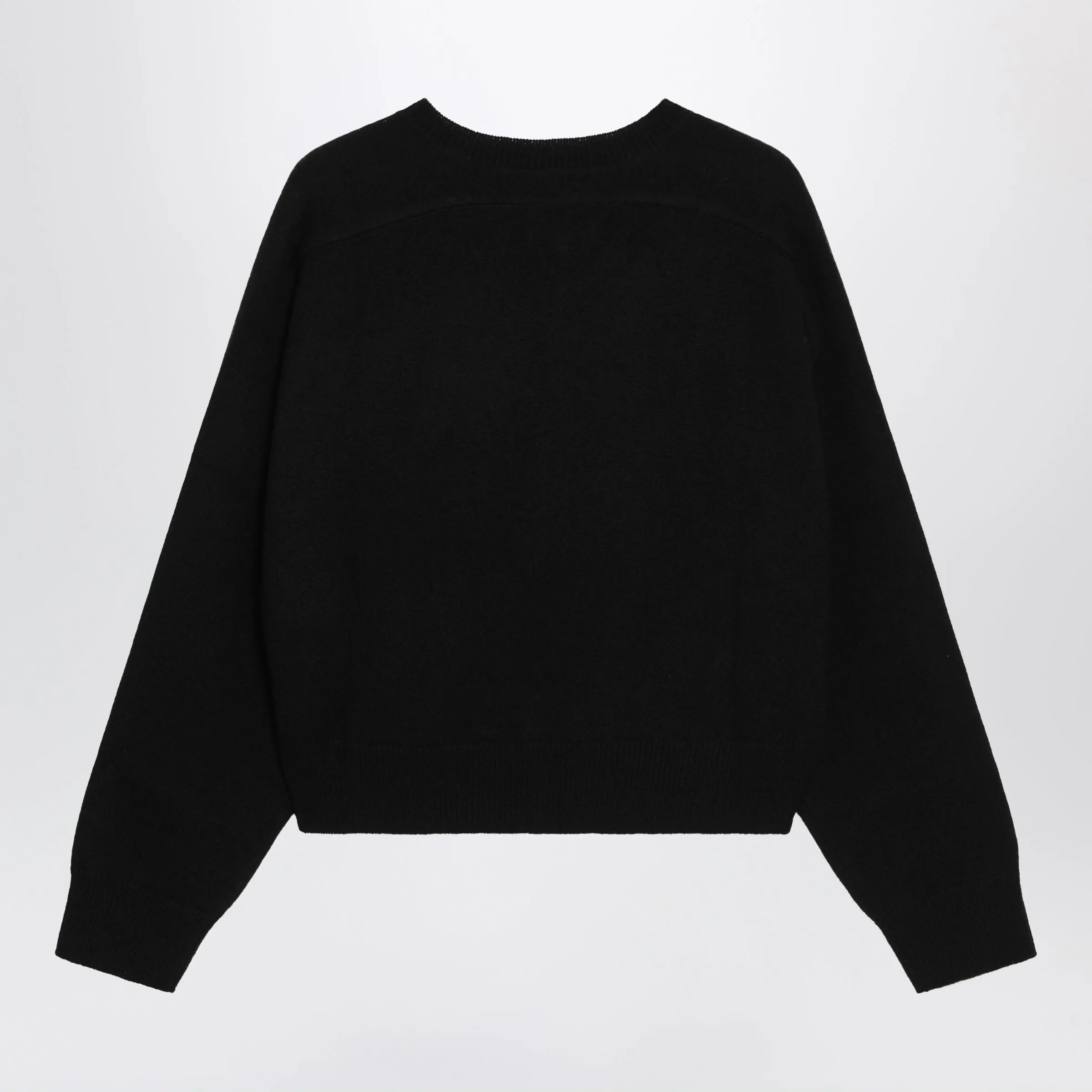Black Cashmere V-Neck Sweater sold by Wanan Luxury product image thumbnail 2