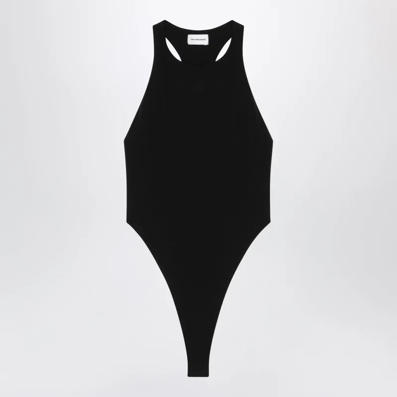 Black Jersey Bodysuit made by The Andamane