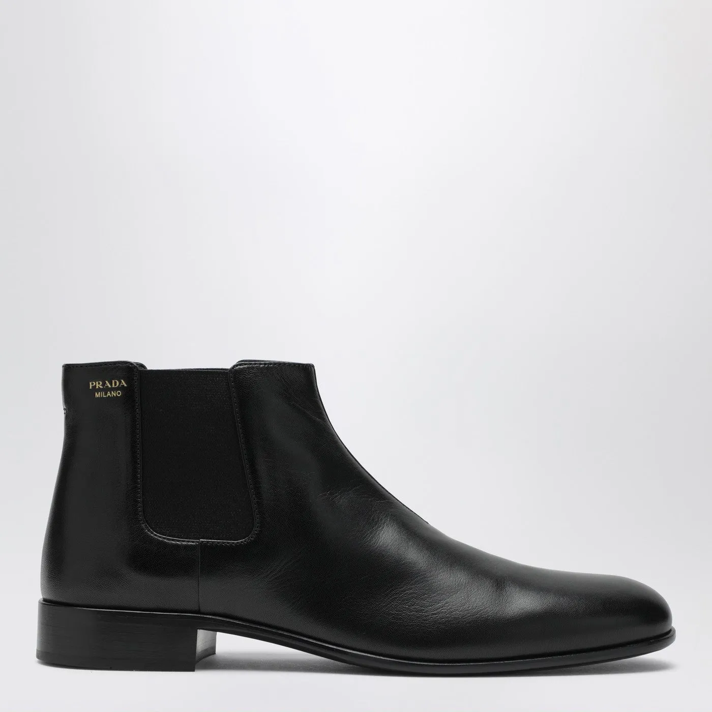 Black Leather Ankle Boots sold by Wanan Luxury