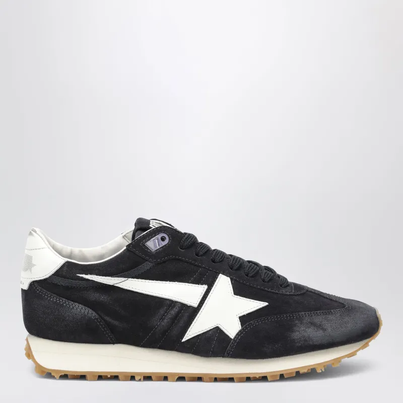 Marathon Sneakers In Navyblau / Milkweiß made by Golden Goose