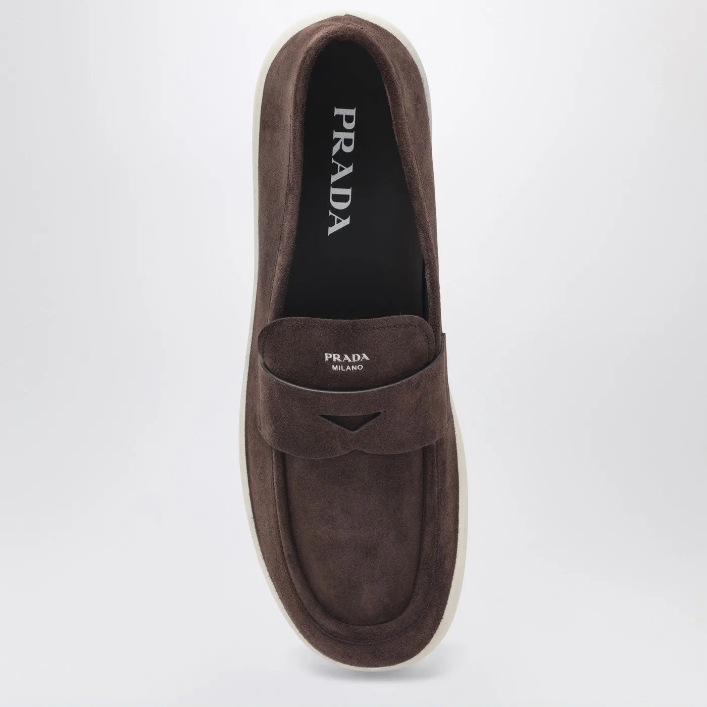 Brown Suede Loafers sold by Wanan Luxury product image thumbnail 3