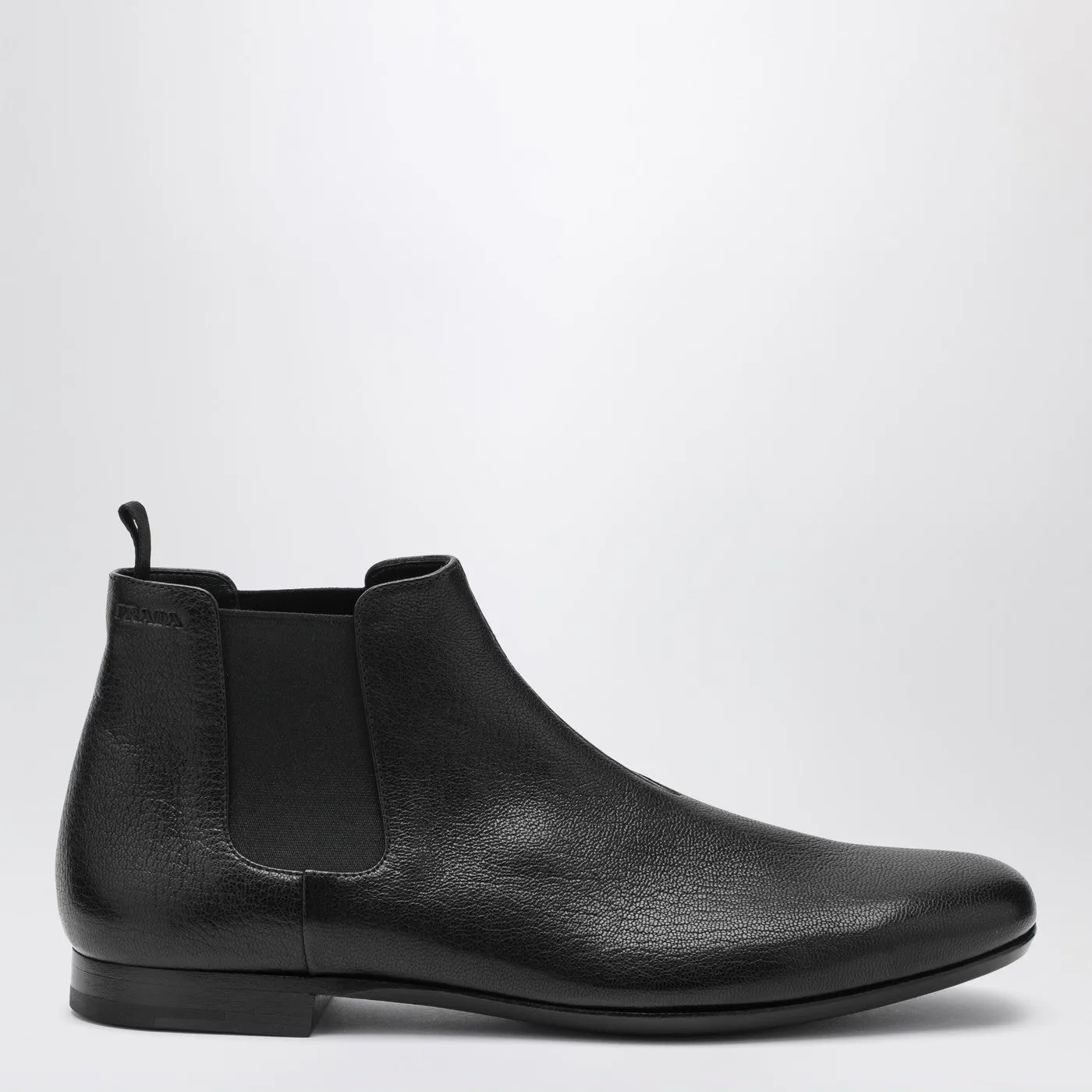 Black Leather Chelsea Boots sold by Wanan Luxury