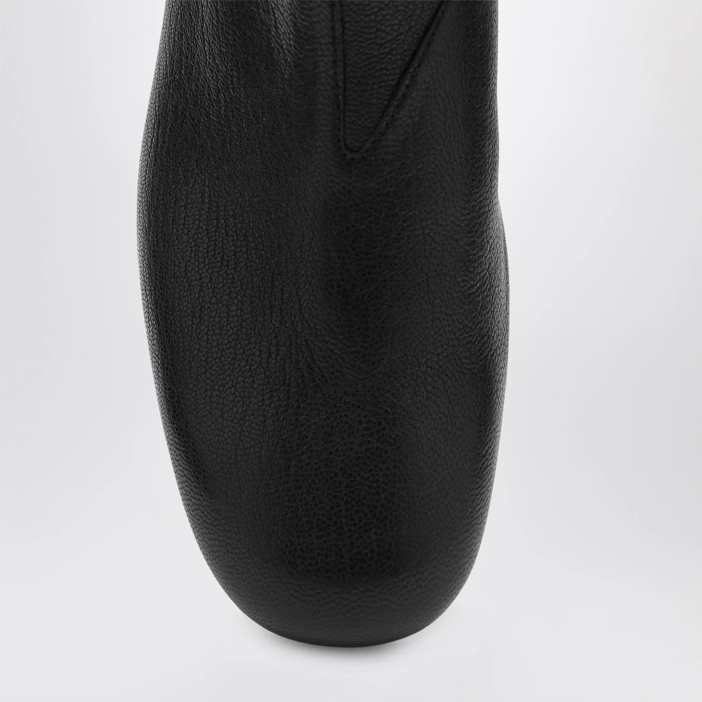 Black Leather Chelsea Boots sold by Wanan Luxury product image thumbnail 3