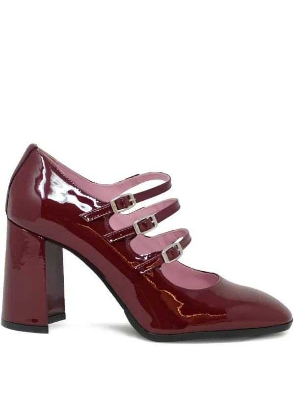 Keel Patent Leather Pumps made by Wanan Luxury