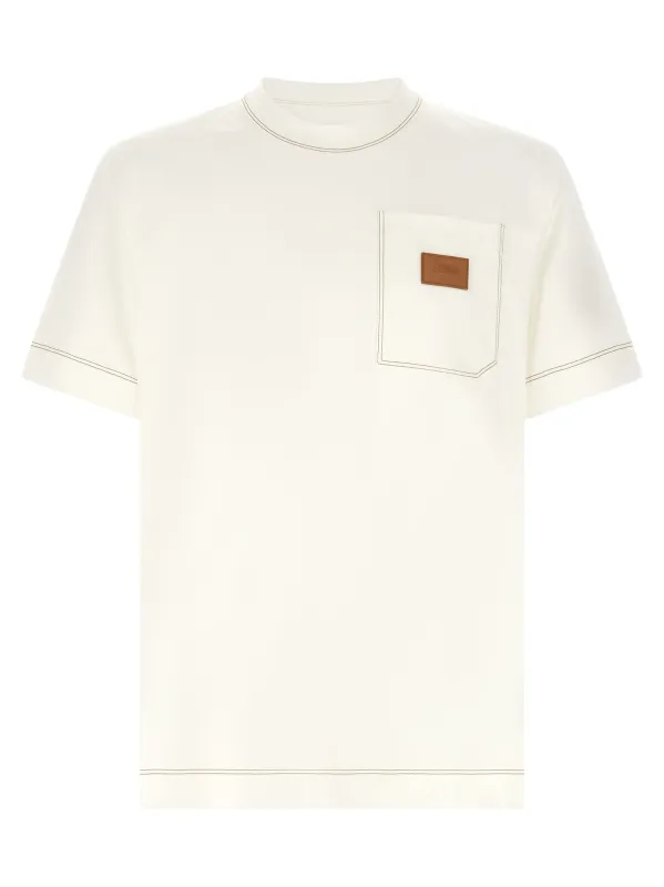 Patch Fendi T-Shirt White made by Fendi