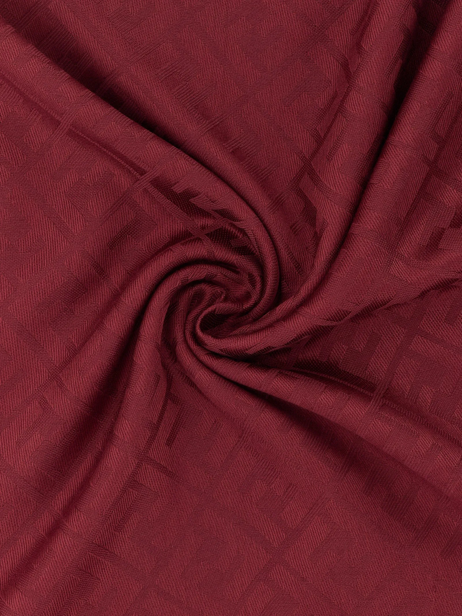 Ff Shawl Scarves And Foulards Bordeaux sold by Wanan Luxury product image thumbnail 3