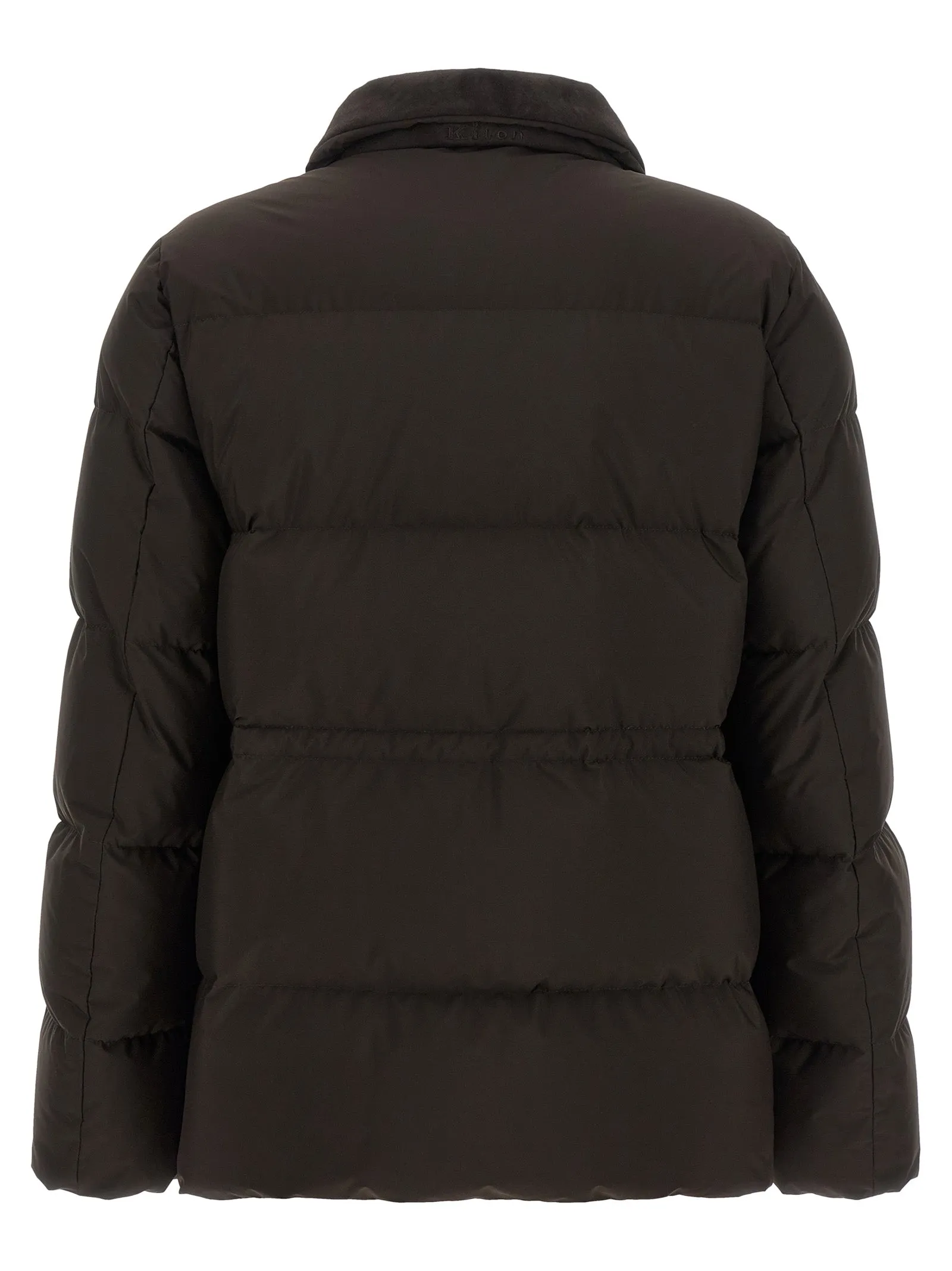 Drawstring Down Jacket Brown sold by Wanan Luxury product image thumbnail 2