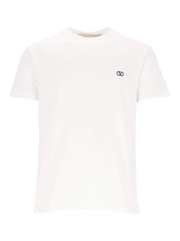 Cotton Jersey T-Shirt White made by Valentino Garavani