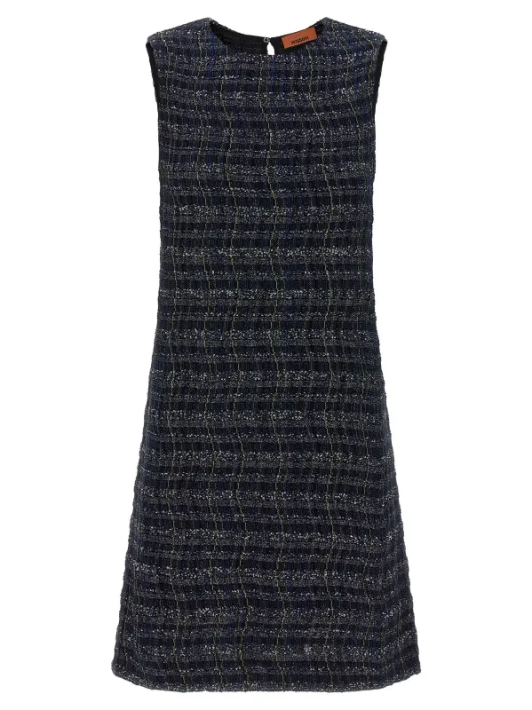 Check Pattern Dress Multicolor made by Missoni