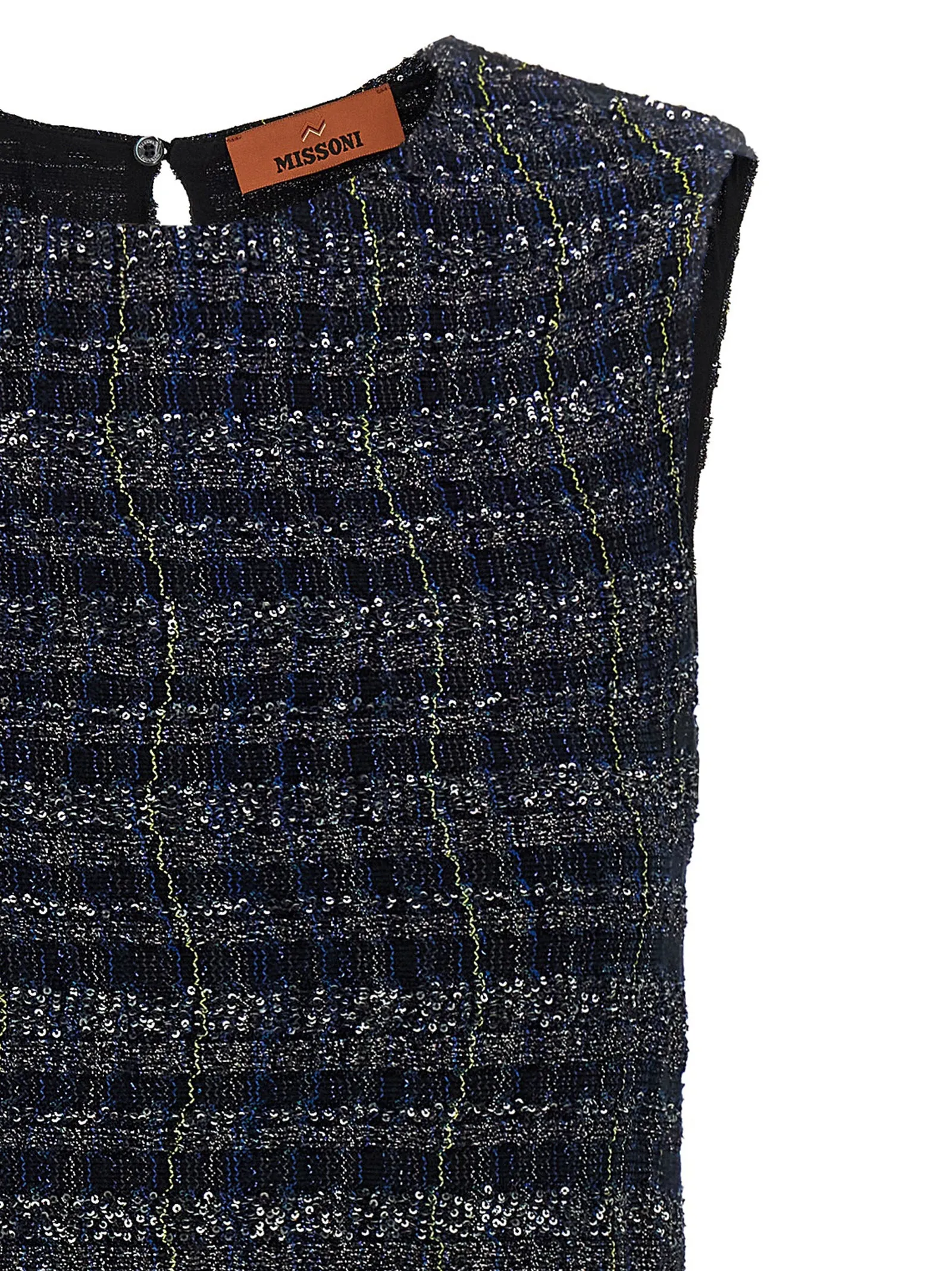 Check Pattern Dress Multicolor sold by Wanan Luxury product image thumbnail 3