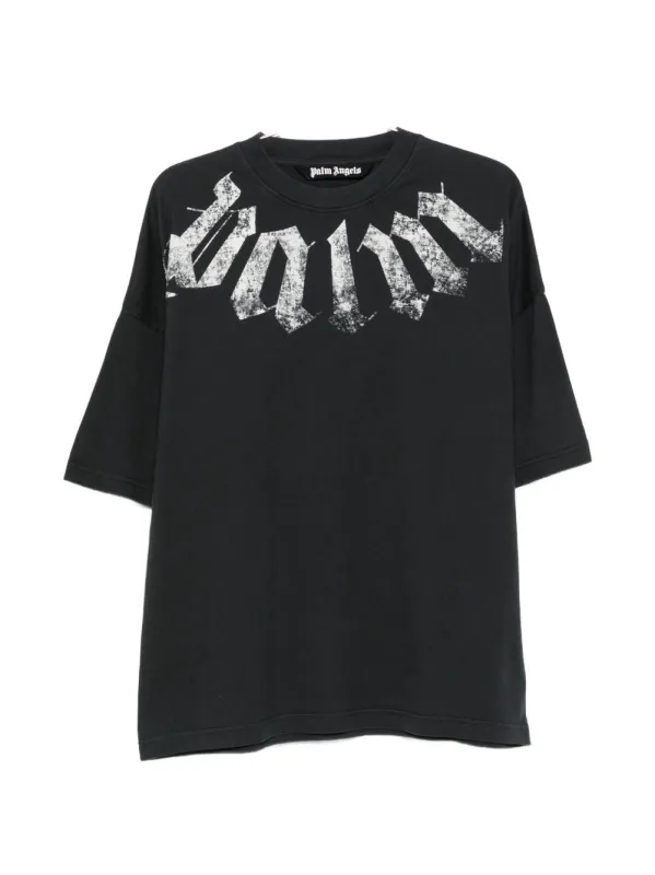 Logo Cototn T-Shirt made by Palm Angels