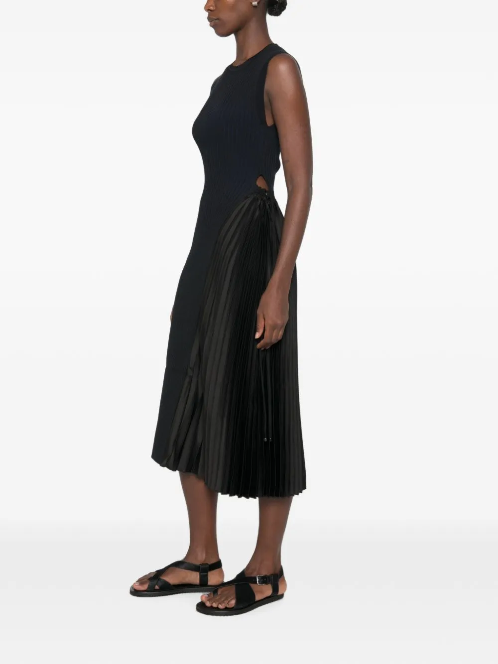 Pleated Midi Dress sold by Wanan Luxury product image thumbnail 5