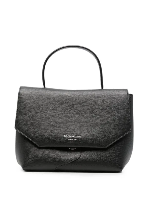 Medium Leather Handbag made by Emporio Armani
