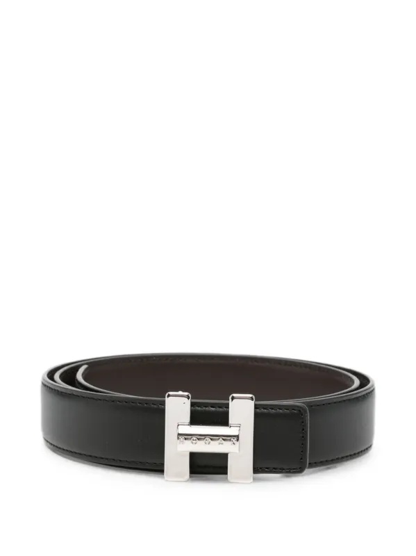 Leather Belt made by Hogan
