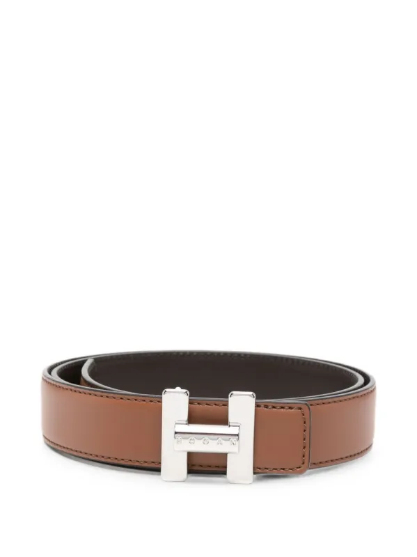 Leather Belt made by Hogan