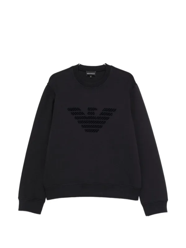 Logo Cotton Sweatshirt made by Emporio Armani