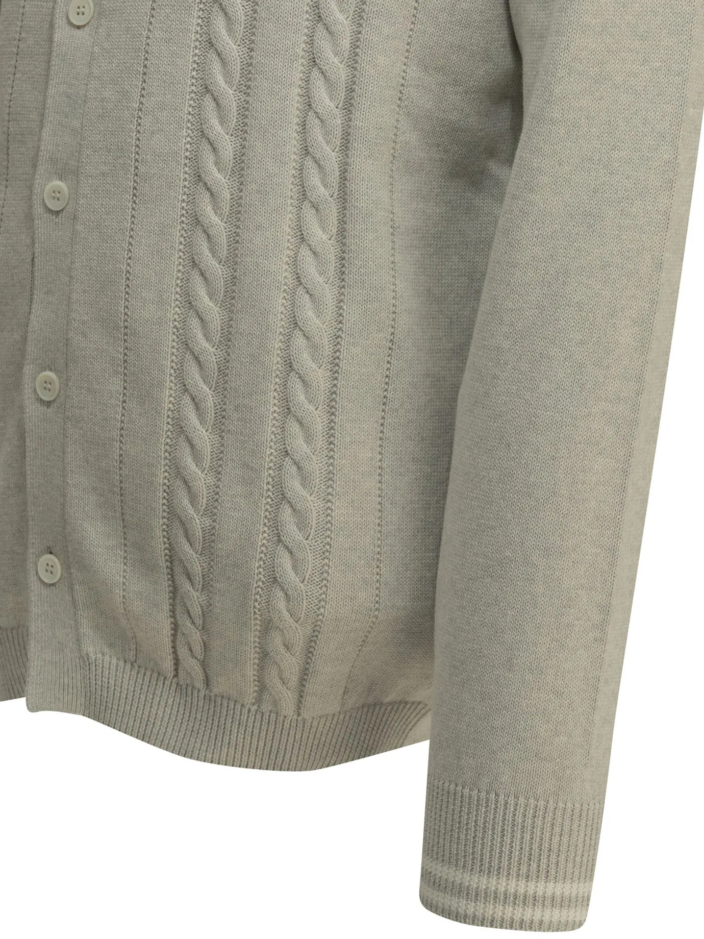 Cardigan With Logo Knitwear Grey sold by Wanan Luxury product image thumbnail 4