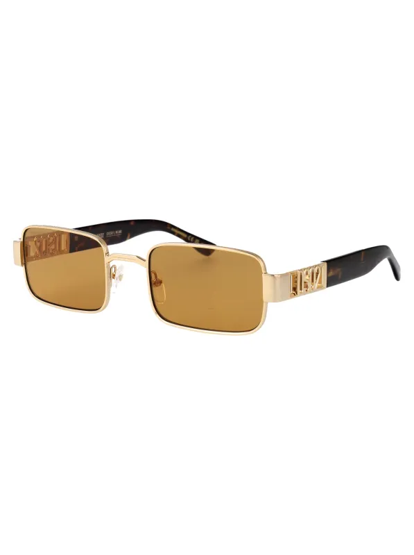 D2 0156/S RECTANGULAR Sunglasses made by DSQUARED2