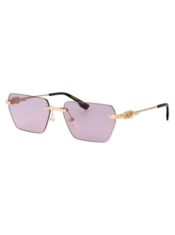 D2 0102/S RECTANGULAR Sunglasses made by DSQUARED2