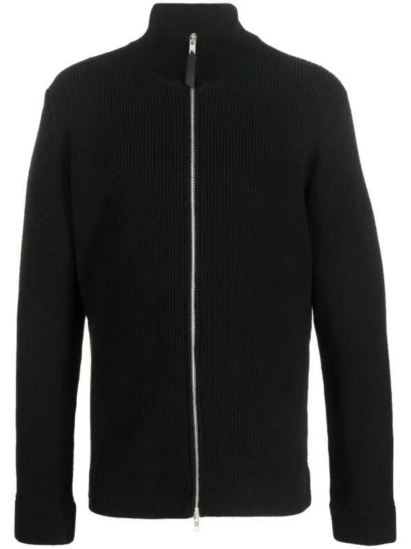 Wool Blend Zipped Cardigan made by Maison Margiela