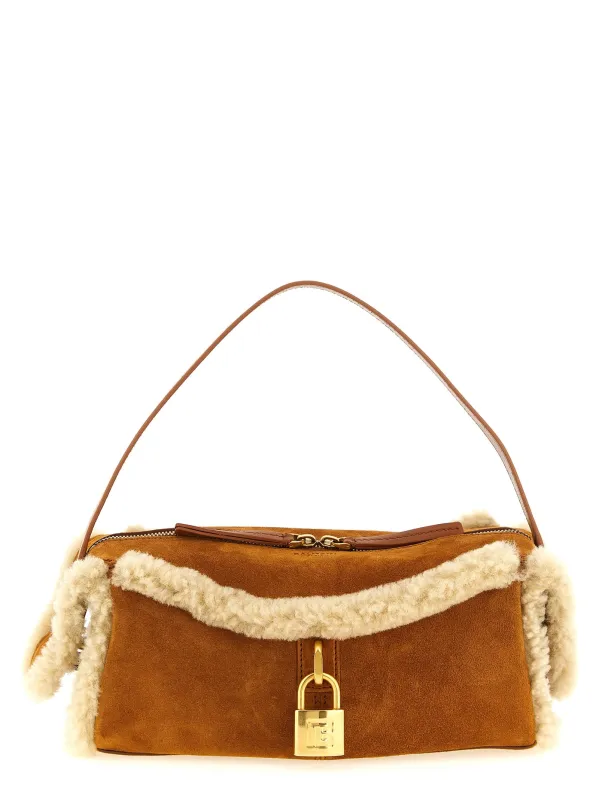 Pulse Shoulder Bags Brown made by Balmain