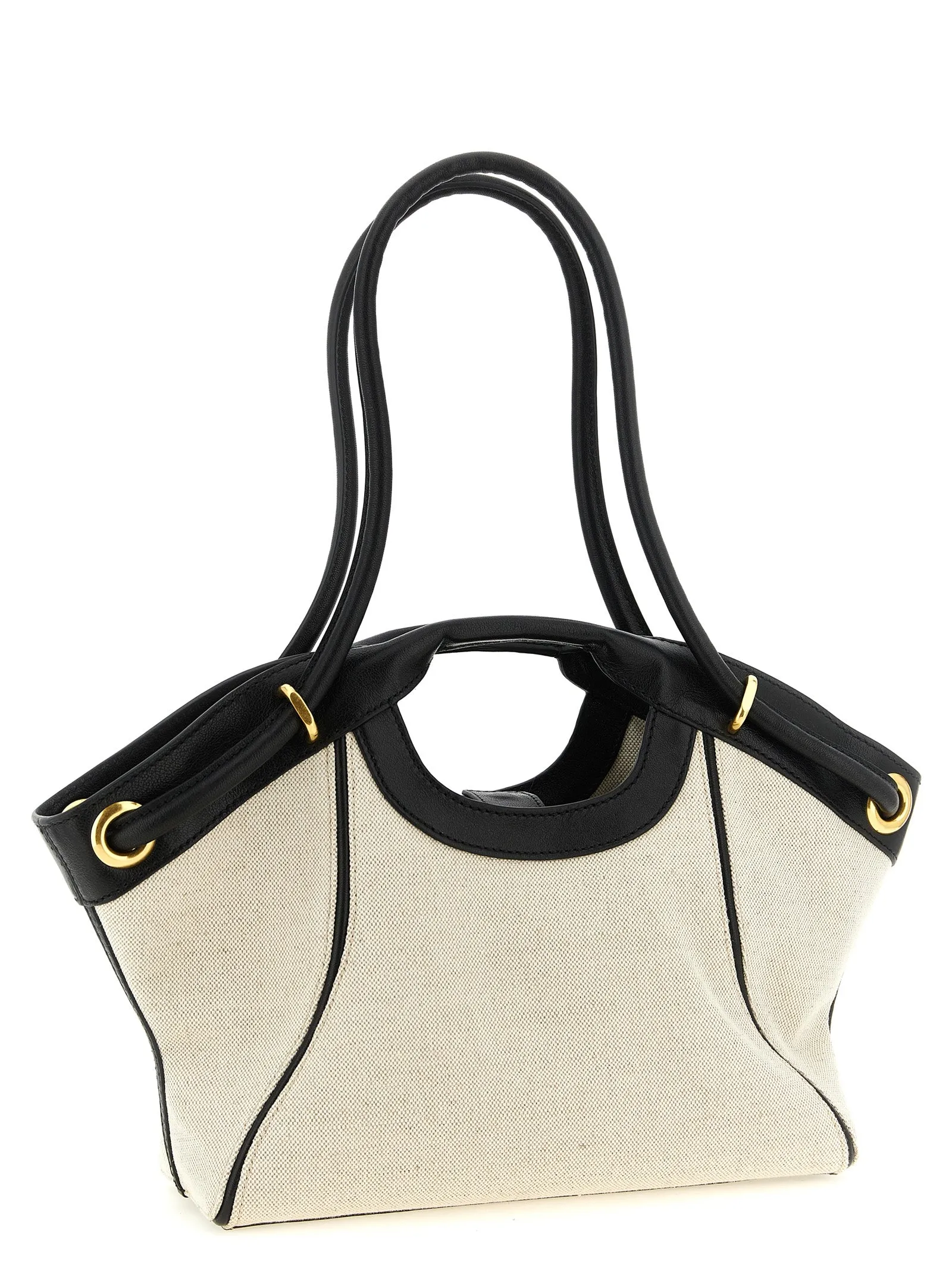 Tote Tote Bag White/Black sold by Wanan Luxury product image thumbnail 2