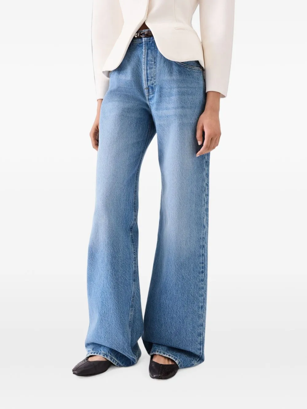 Wide-Leg Denim sold by Wanan Luxury product image thumbnail 5