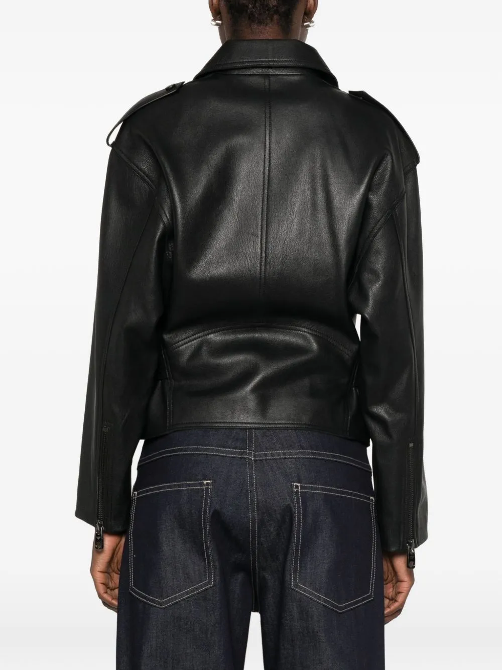 Leather Jacket sold by Wanan Luxury product image thumbnail 3