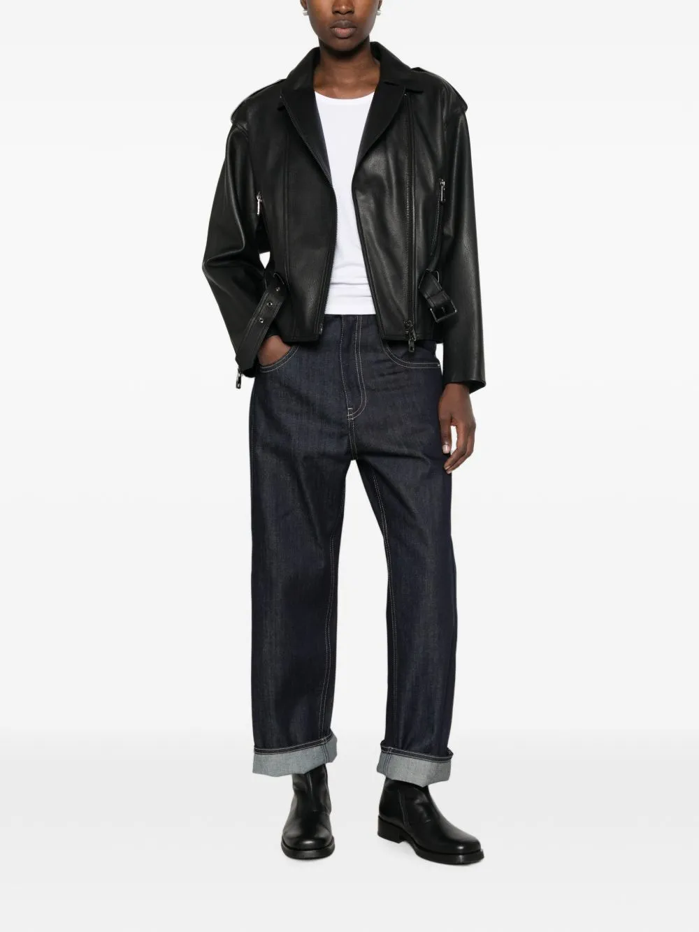 Leather Jacket sold by Wanan Luxury product image thumbnail 4