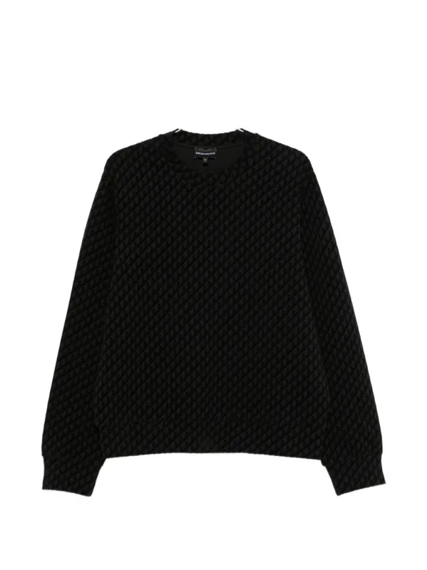 Logo Cotton Sweatshirt made by Emporio Armani