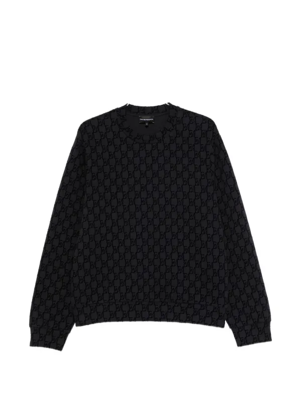 Logo Cotton Sweatshirt made by Emporio Armani