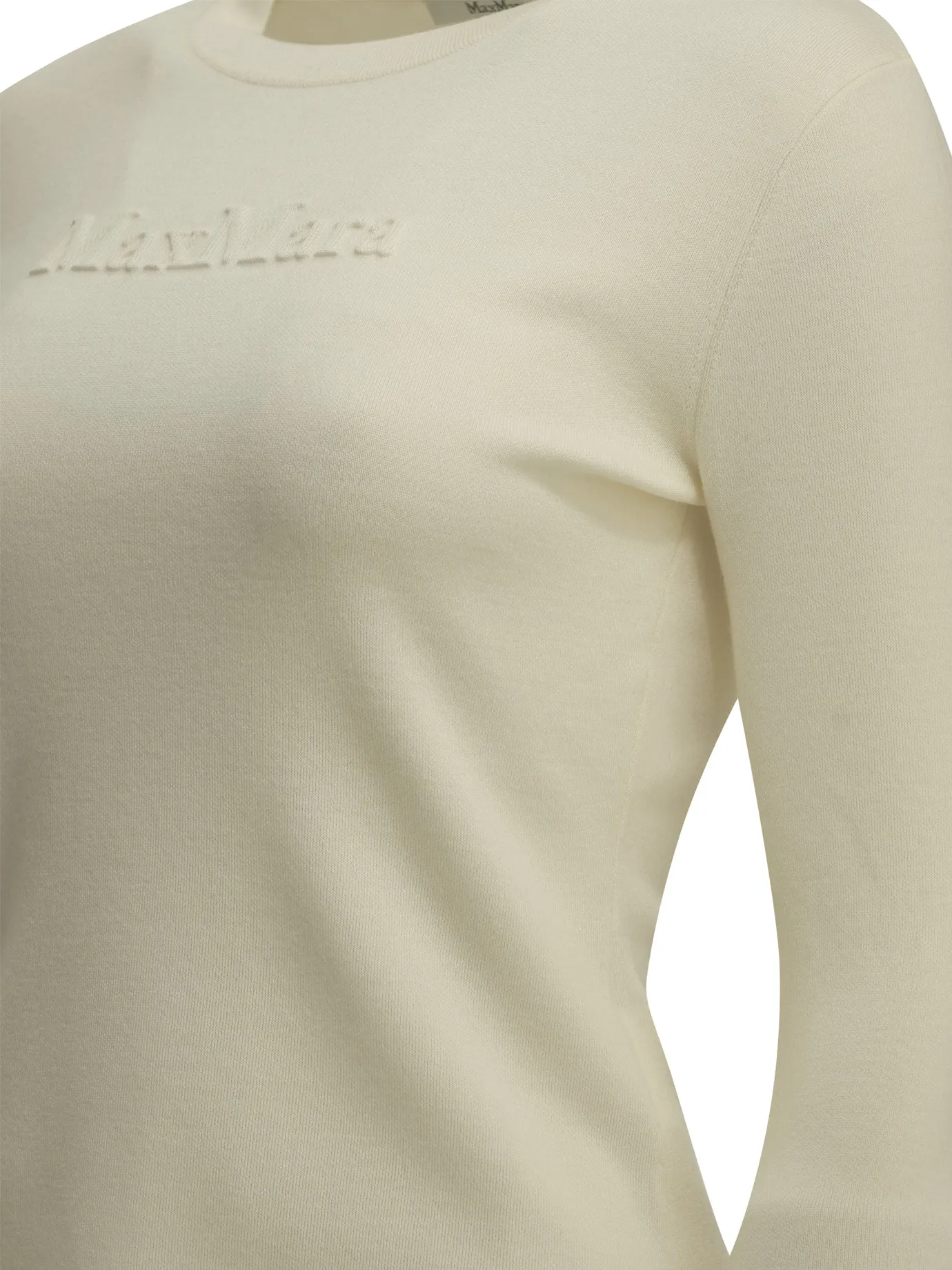 Round-Neck T-Shirt Made Of Virgin Wool T-Shirts White sold by Wanan Luxury product image thumbnail 4