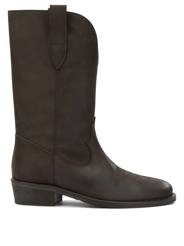 Boots & Ankle Boots Brown made by Wanan Luxury