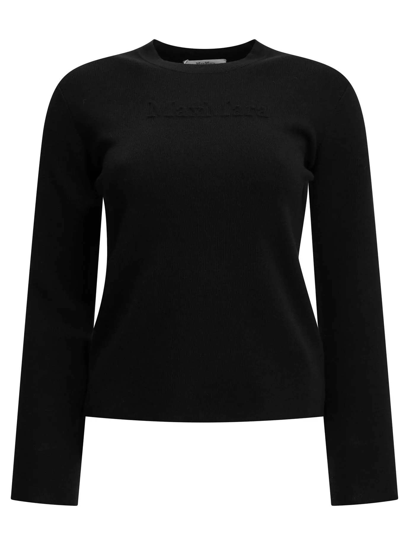 Round-Neck T-Shirt Made Of Virgin Wool T-Shirts Black sold by Wanan Luxury