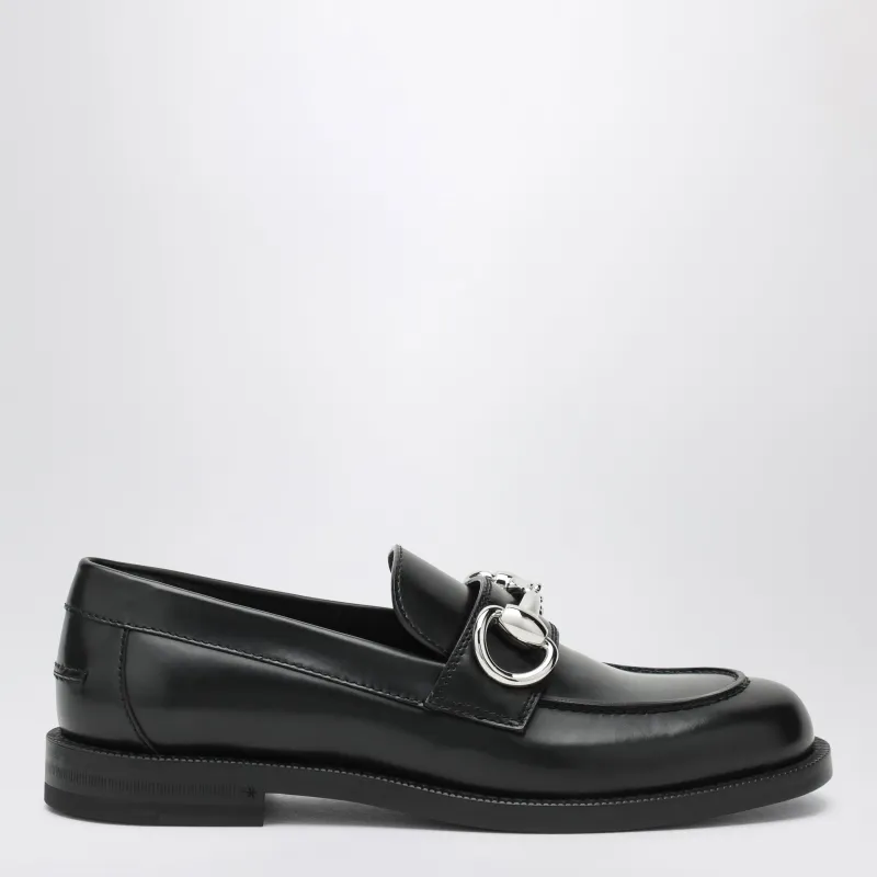 Boulevard Loafers In Black Leather made by Gucci