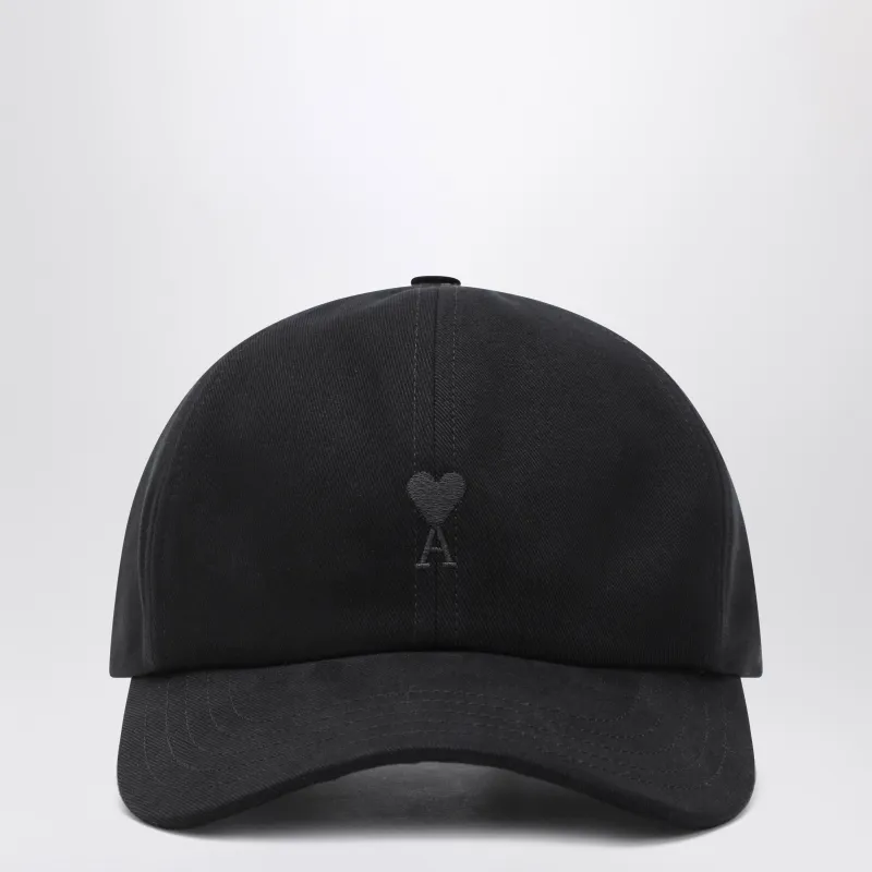Ami De Coeur Black Baseball Cap made by Ami