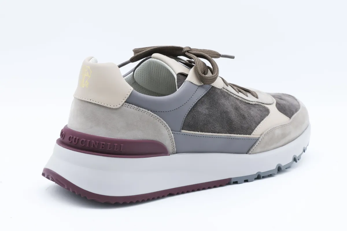 Sneakers Dark Grey made by Brunello Cucinelli