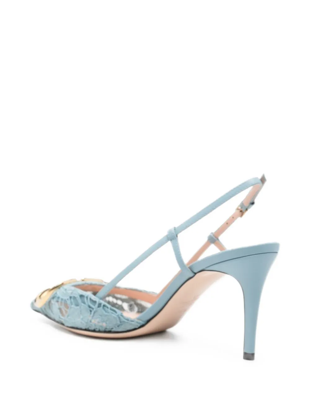 Vlogo Signature Lace Pumps sold by Wanan Luxury product image thumbnail 2