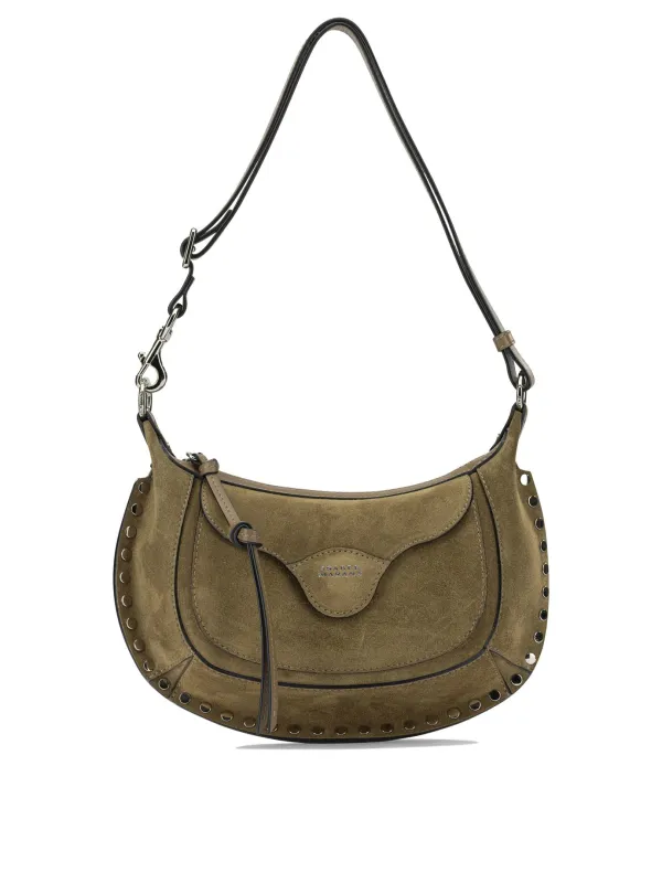Moon Pocket Shoulder Bags Brown made by Isabel Marant