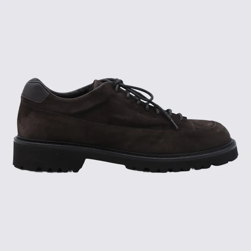 Flat Shoes Dark Brown made by Common Projects
