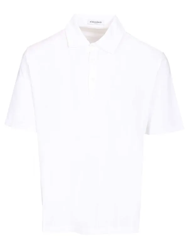 Classic Polo Shirt White made by Wanan Luxury
