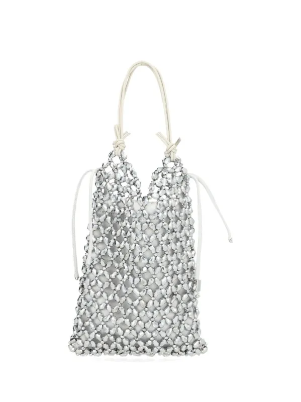 Karla Eclipse Bag Handbags Silver made by STAUD