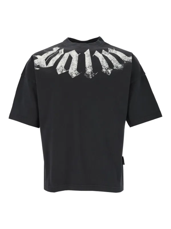 Big Neck T-Shirt Black made by Palm Angels