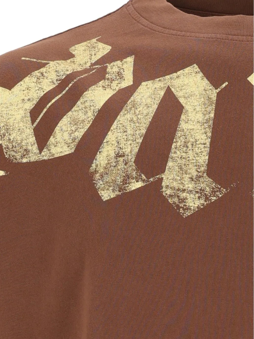 Big Neck T-Shirt Brown sold by Wanan Luxury product image thumbnail 3
