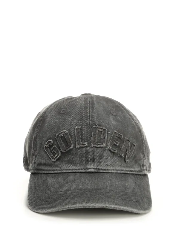 Cotton Cap Hats Grey made by Golden Goose