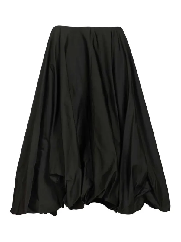 Look 5 - Ballon Skirt In Technical Taffeta Skirts Black made by Balenciaga