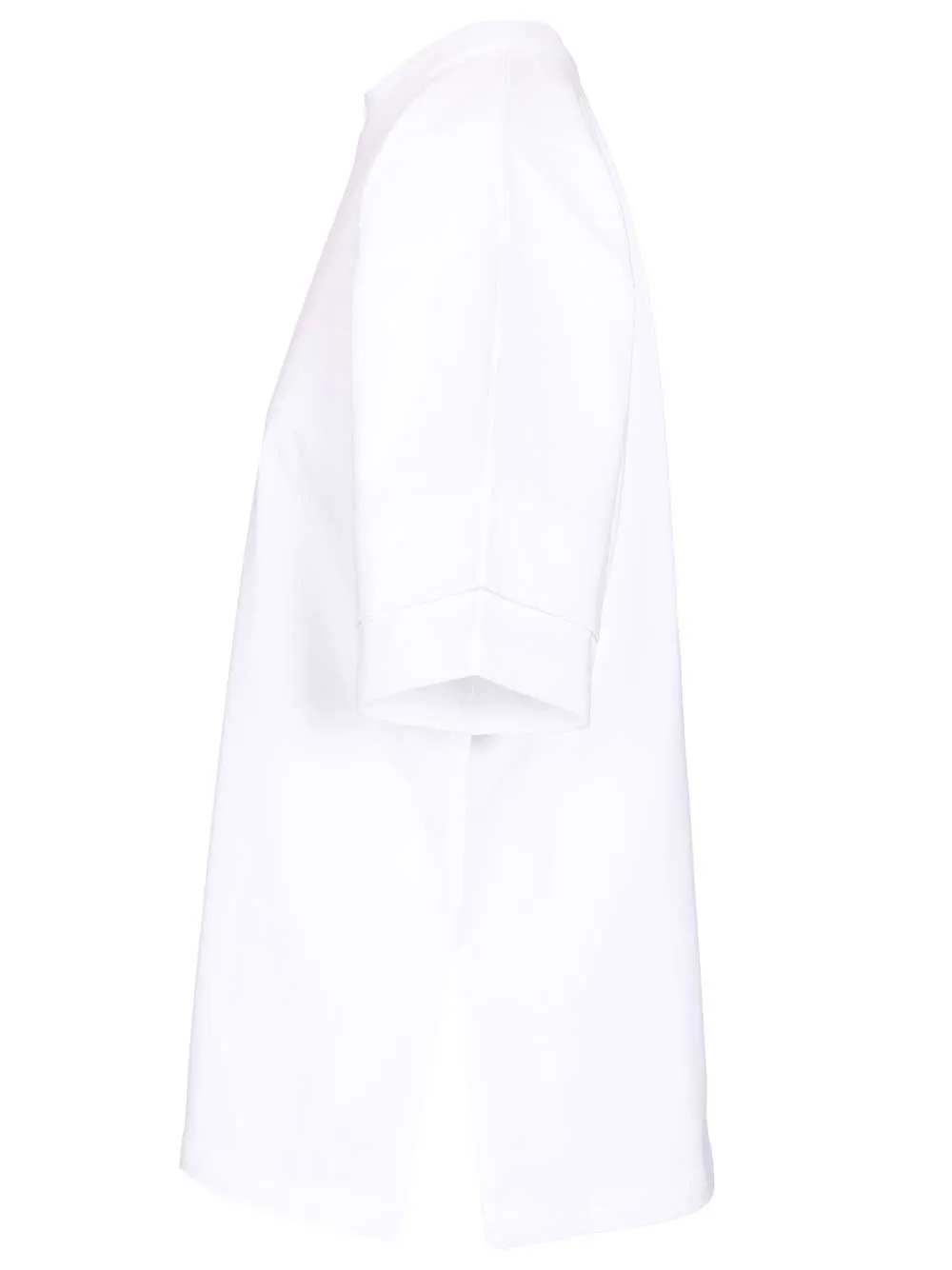 Layered Cotton T-Shirt White sold by Wanan Luxury product image thumbnail 5