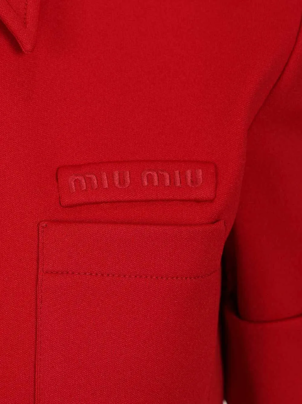 Technical Jersey Polo Shirt Red sold by Wanan Luxury product image thumbnail 4