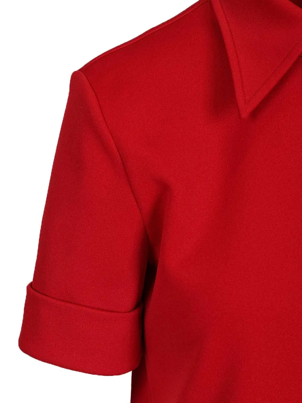 Technical Jersey Polo Shirt Red sold by Wanan Luxury product image thumbnail 5