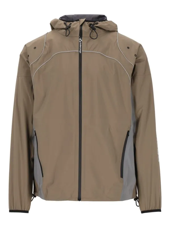 Techwear Zip Jacket Grey made by Balenciaga